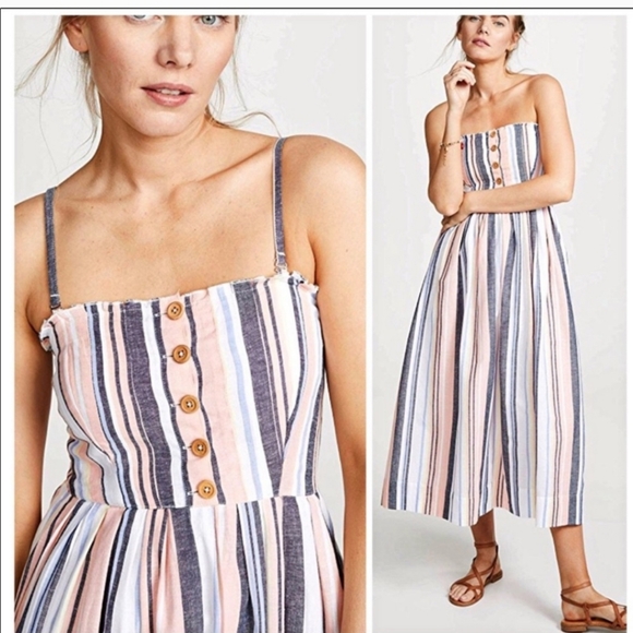 Free People Lilah Striped Boho Maxi Dress - Picture 14 of 14